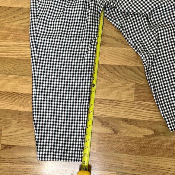 Cute Mini Plaid Bag Waist Ankle Trousers by Express - Picture 8 of 11